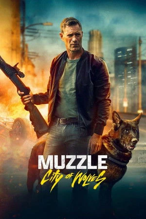 Muzzle: City of Wolves 2025 Hindi Dual Audio Movie Poster