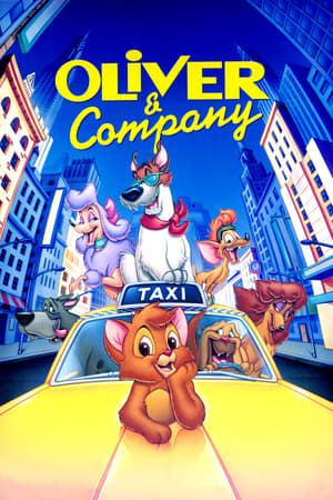 Oliver & Company (1988) Hindi Dual Audio [700MB] Movie Poster