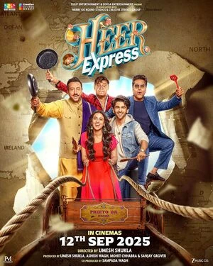 Heer Express 2025 Hindi Audio Movie Poster